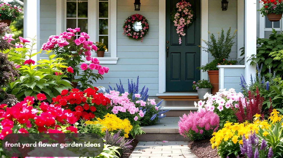 front yard flower garden ideas