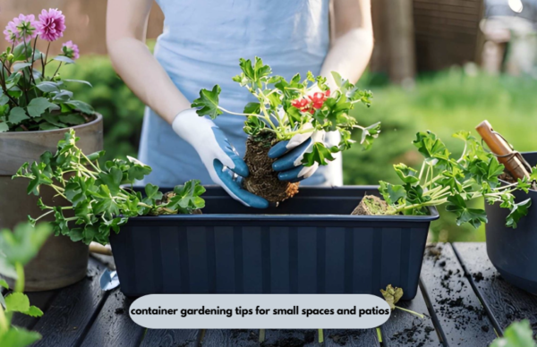 Container Gardening Tips for Small Spaces and Patios: Simple Ideas for Beginners