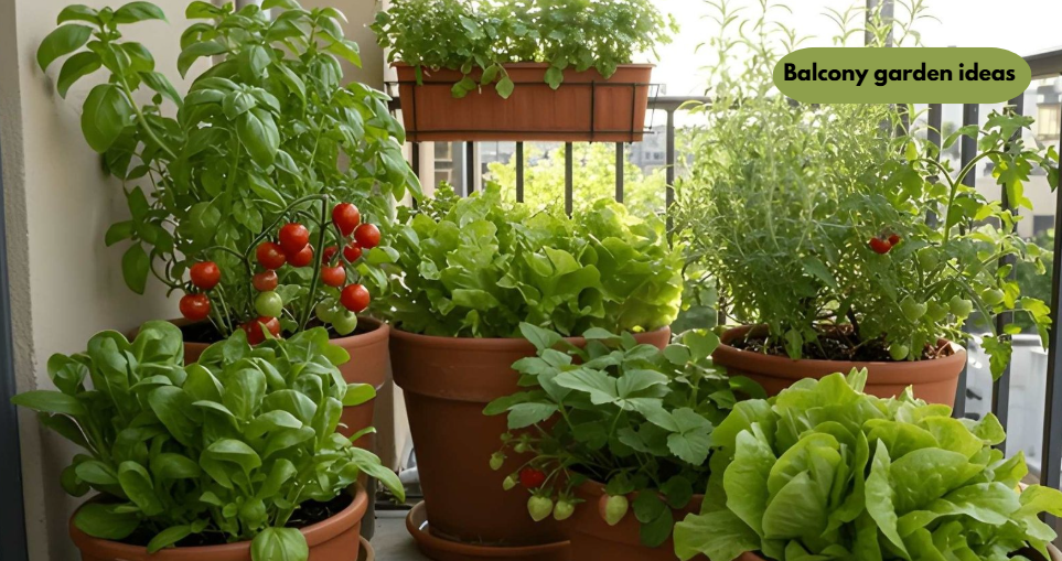 Balcony garden ideas