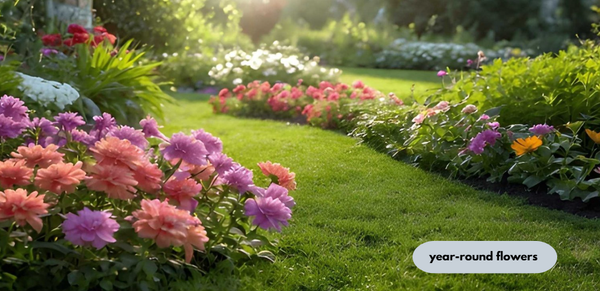 How to Grow Year-Round Flowers in Your Home Garden Easily